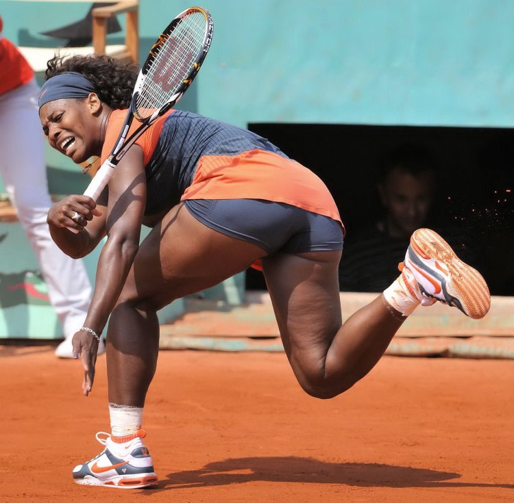 Serena Williams Propes in tennis