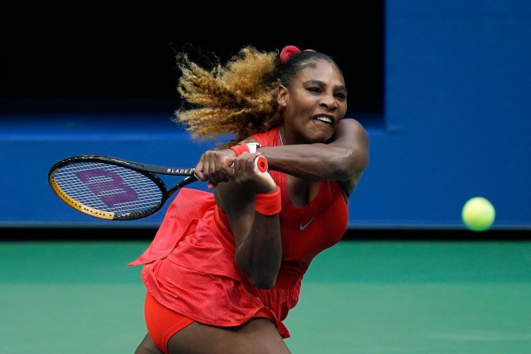 Serena Williams in a Yellow Dress