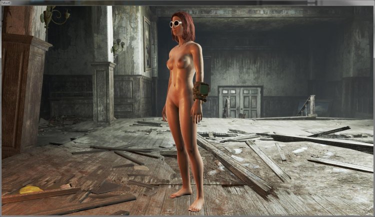 Naked heroine in Fallut 4