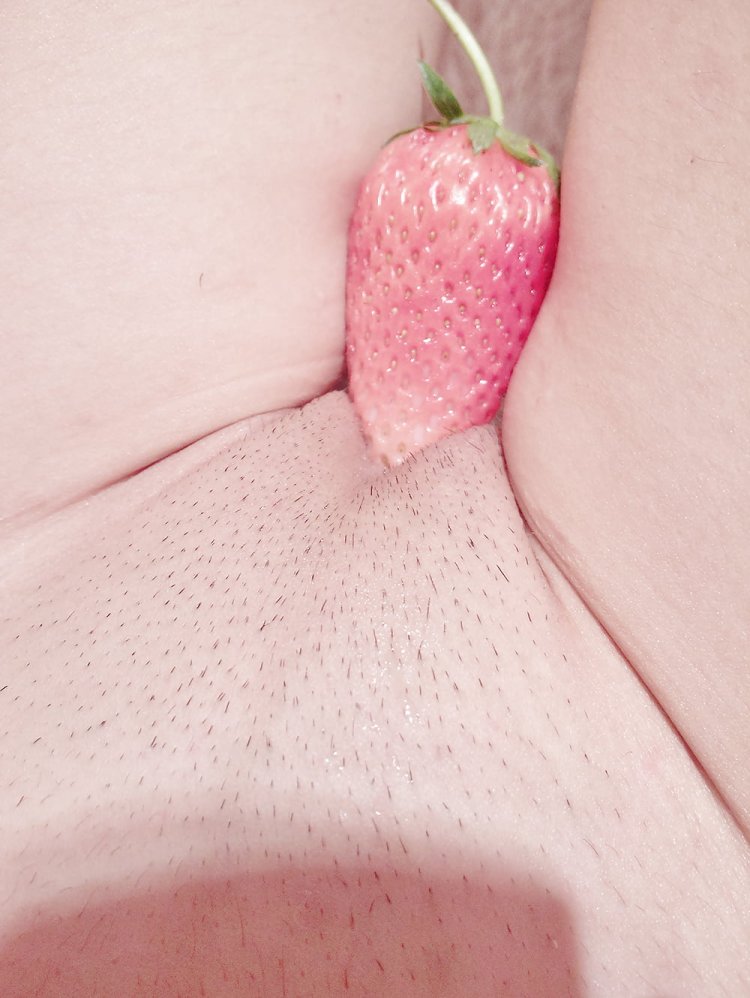 Young naked girls strawberry