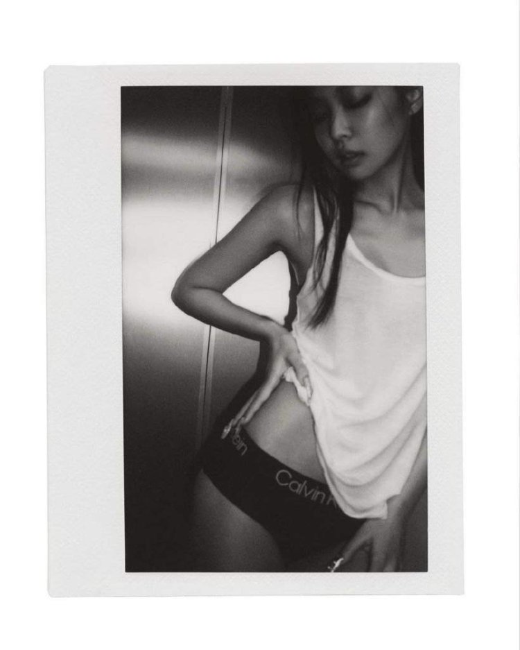 Jenny Kim in underwear