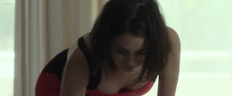 Rose Salazar in a skirt