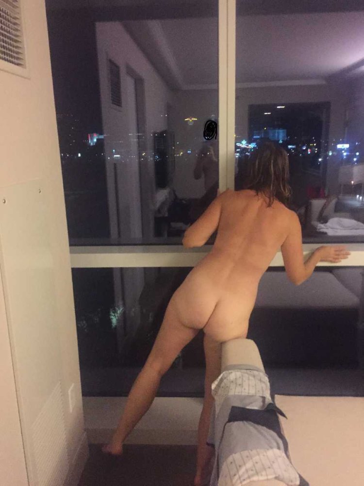 Beautiful naked women at the hotel