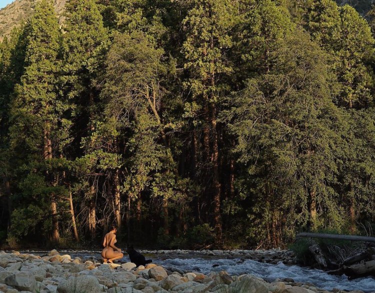 Molly eskam slab chest naked