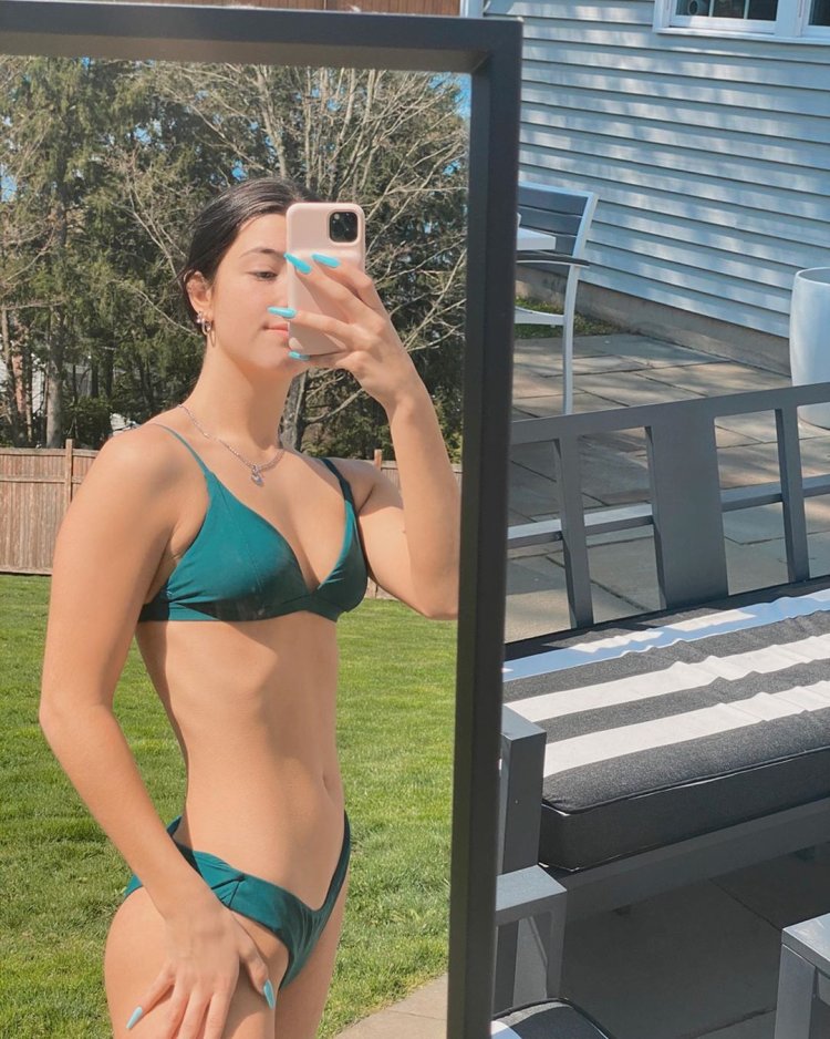 Charlie Damelio photo in a swimsuit