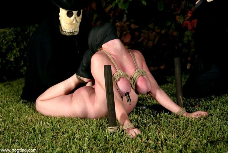 Teen Bondage HogTied Gagged (Sex