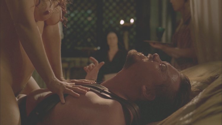 Polly Walker bed scenes