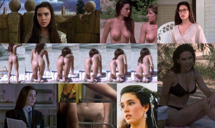 Jennifer Connelli in his youth naked