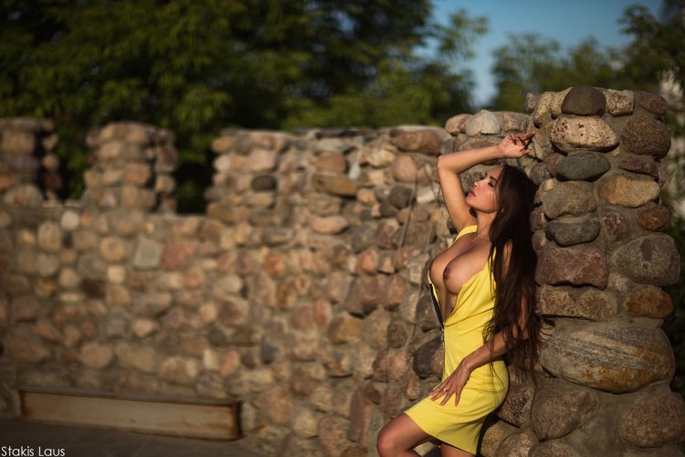 Helga Lovekaty in underwear