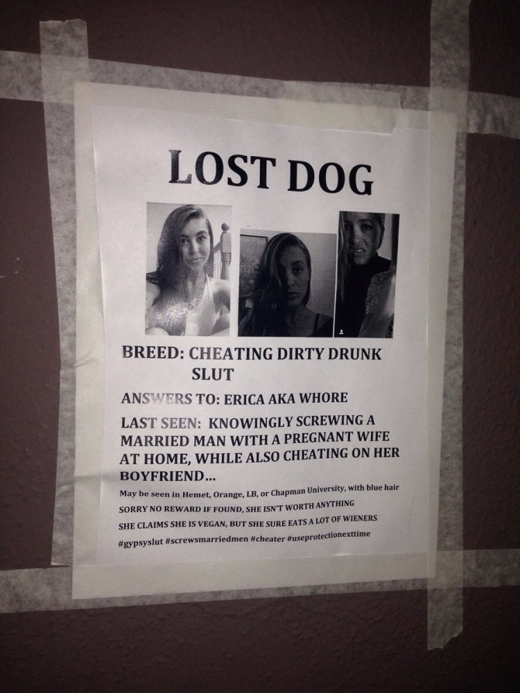 A beautiful drunk girl