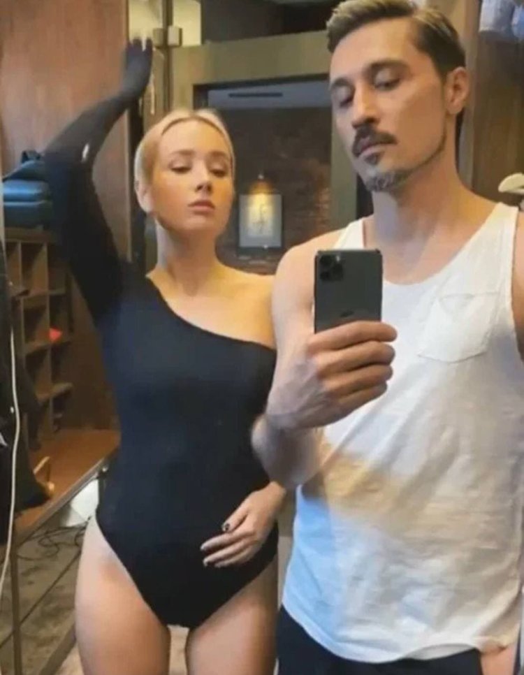 Koka Koka in a swimsuit