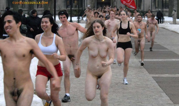 Family holiday naked