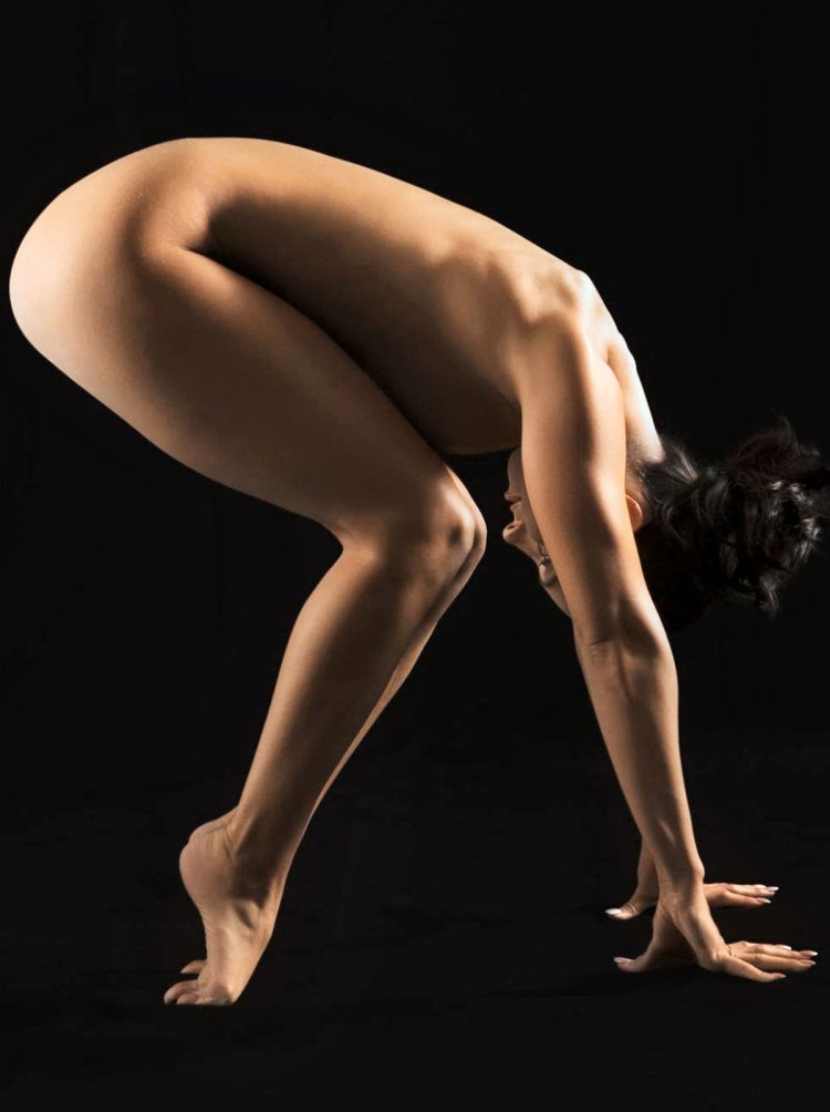 Remi Lacrox Naked Yoga