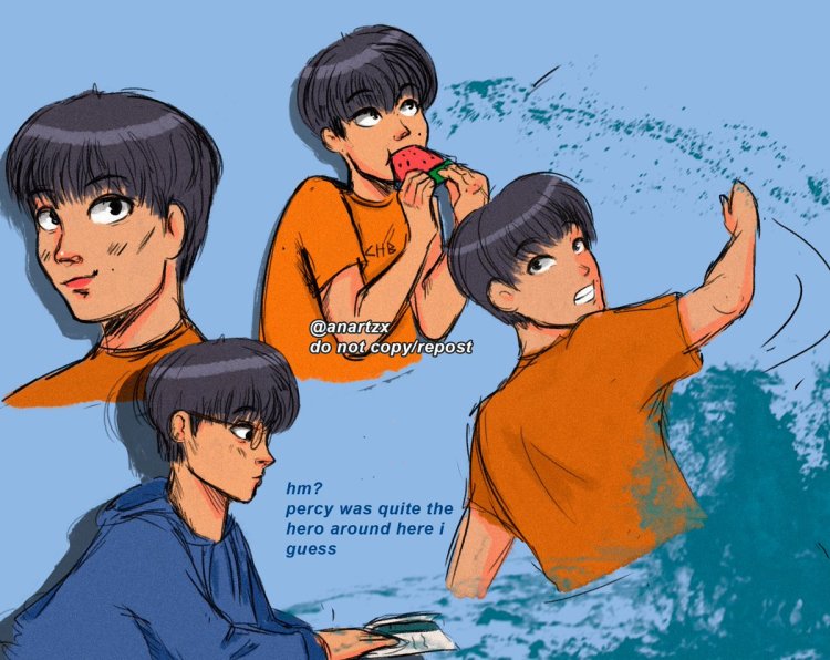 Naked Annabeth from Percy