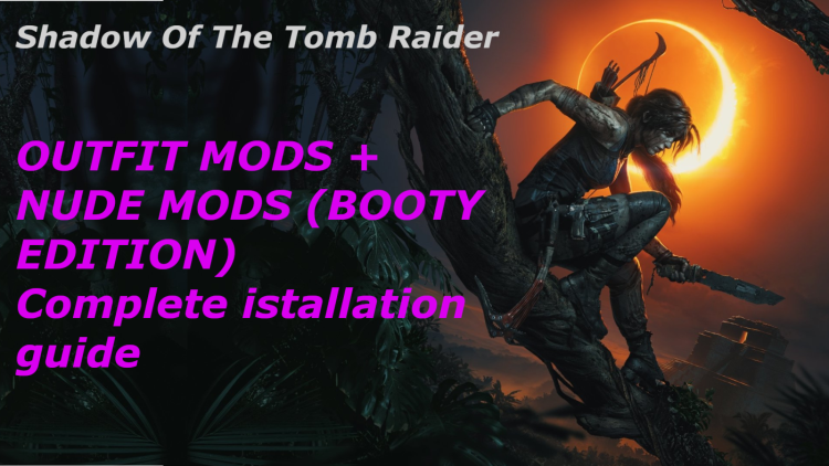 Shadow of the Tomb Raider 2018 Naked Lara