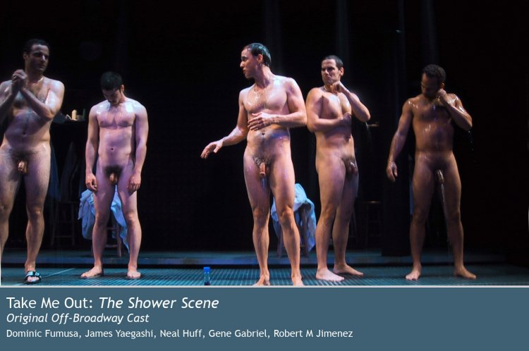 Performance with naked men