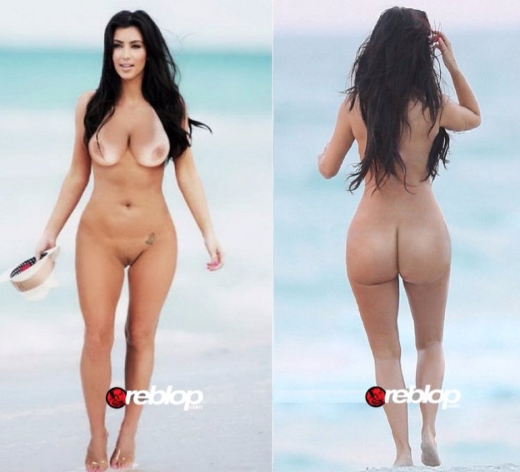 Courtney Kardashian is naked