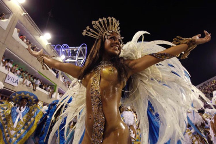 Brazilian carnival of men