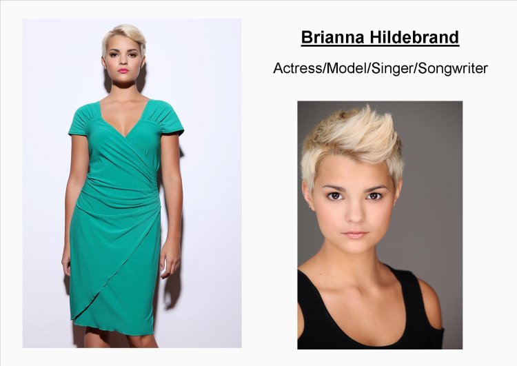Brianna Hildebrand and Gina Karano