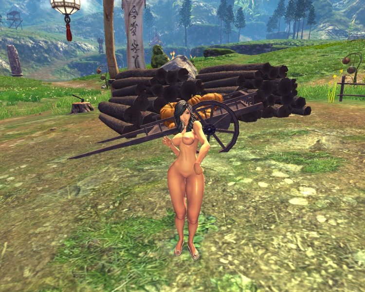 Blade & Soul "Nude Mod 18+! (Replacing the costume of Hon's Way on his voice)"