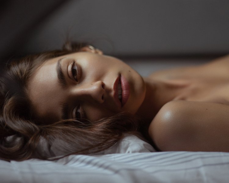 Fashion model Irina Telicheva