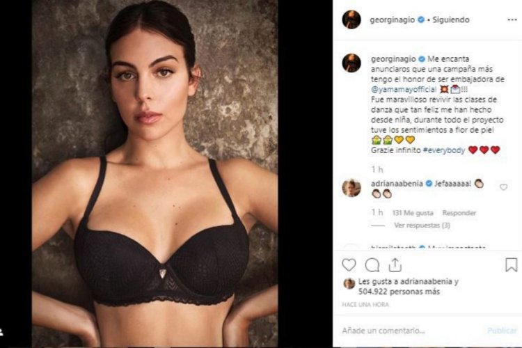 Georgina Rodriguez chest