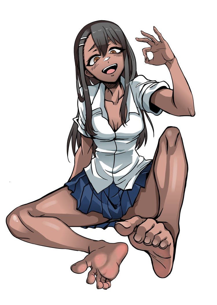 Nagatoro San Foot fetish