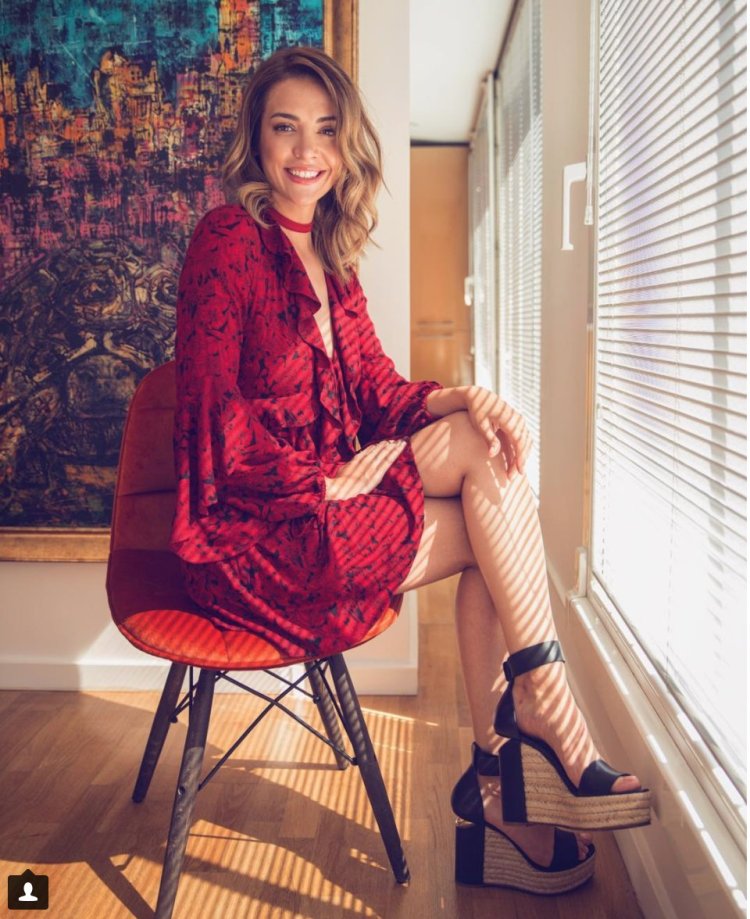 Damla Jolbai in a bikini