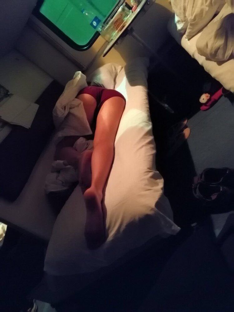 Girls in the reserved seat