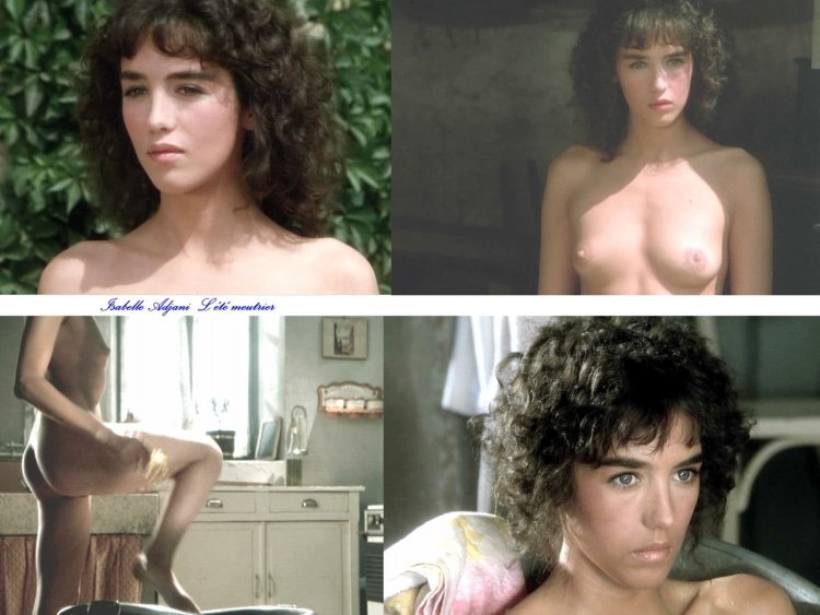 Isabelle Adjani in his youth naked
