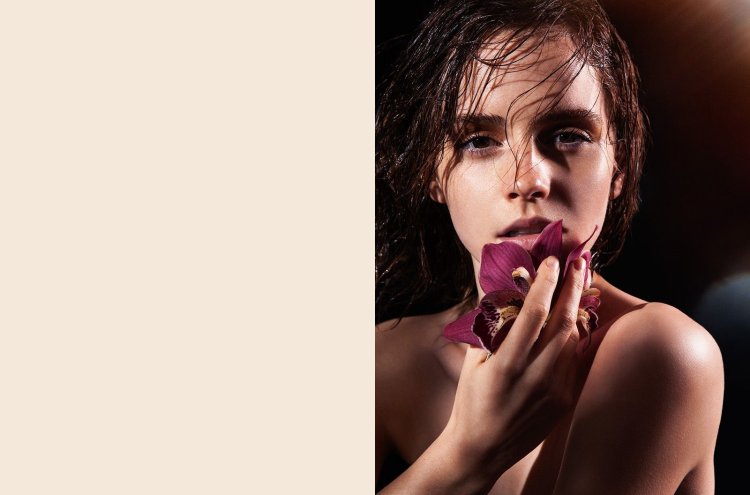 Naked actors Emma Watson