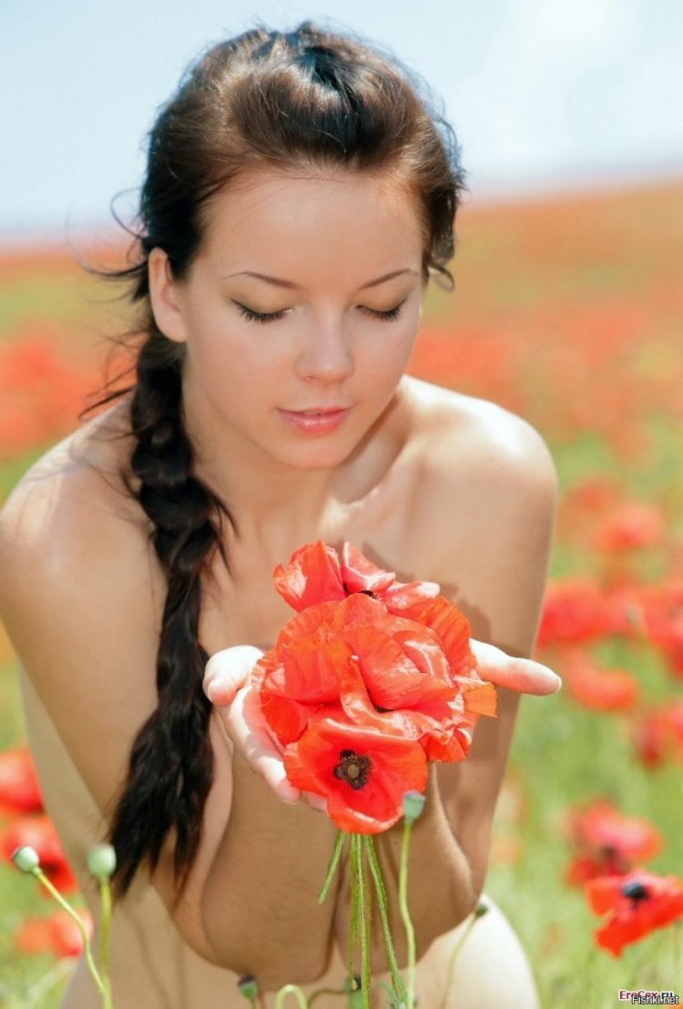 Beautiful girls in linen