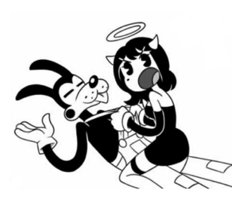 Bendy Boris and Alice and Caphed