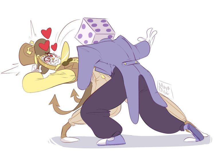 Cuphead Dice and Bendy