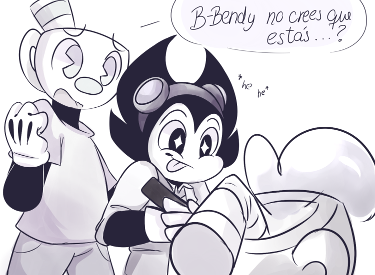 Bendy Comics Bendy and Kaphed