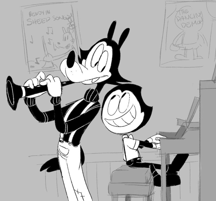 Bendy + Cartun Kat + Boris