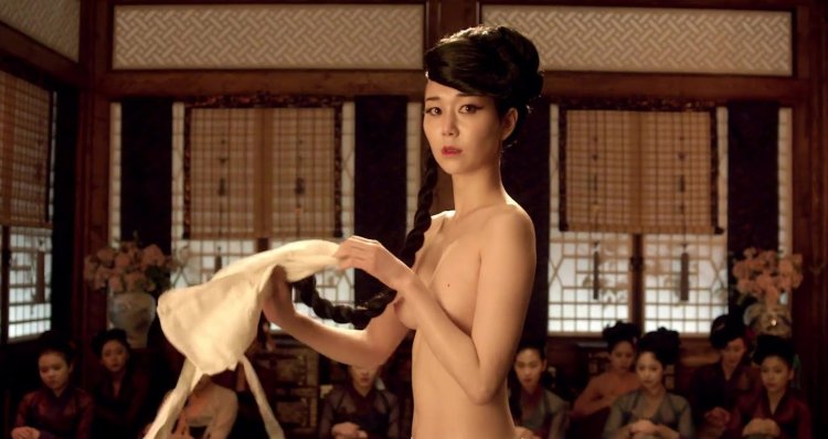 Fucking in neon lighting