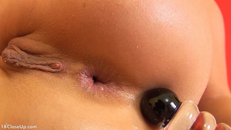 Ava Addams spreads the buttocks