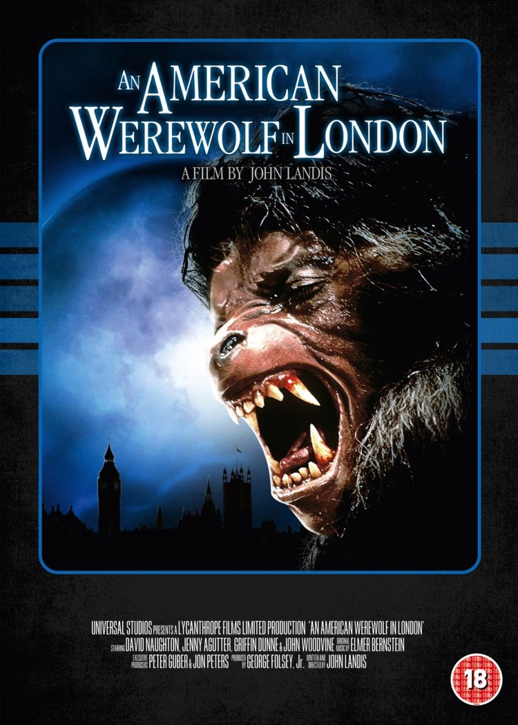 American werewolf in Paris 1997 poster
