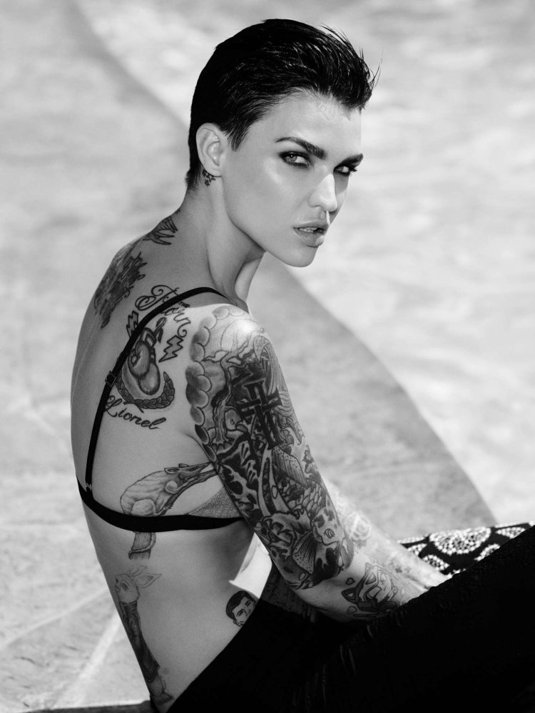 Ruby Rose Topless