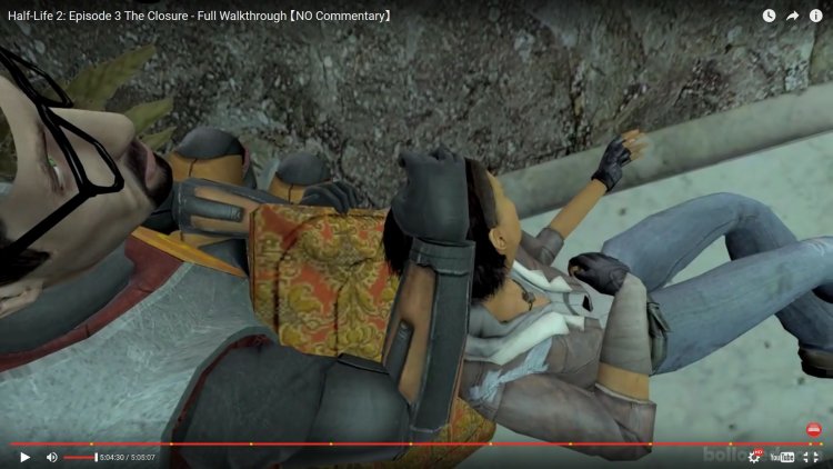 Naked Alex from Half Life 2