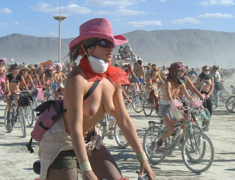 Burning Man Festival Naked