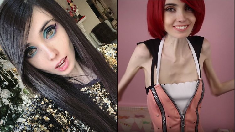Eugenia Cooney in a swimsuit