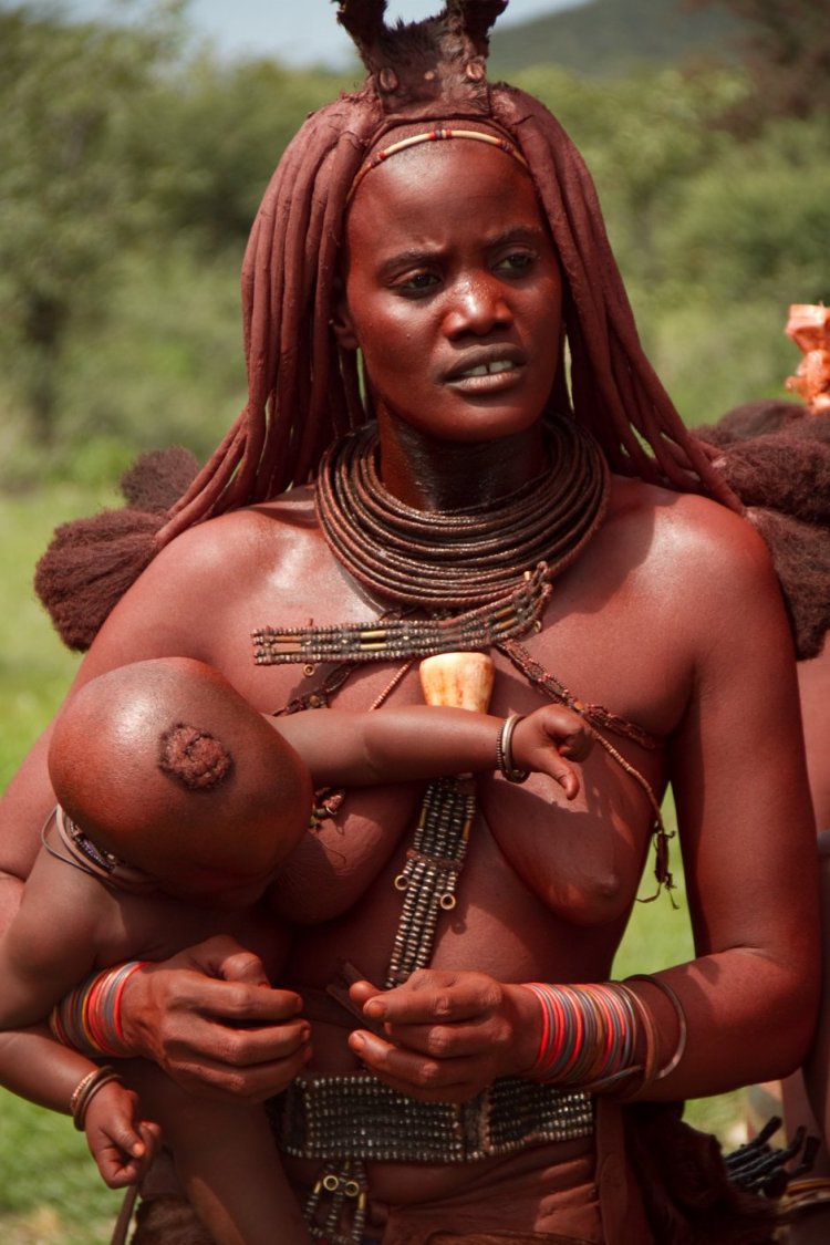 Nuba's tribe naked
