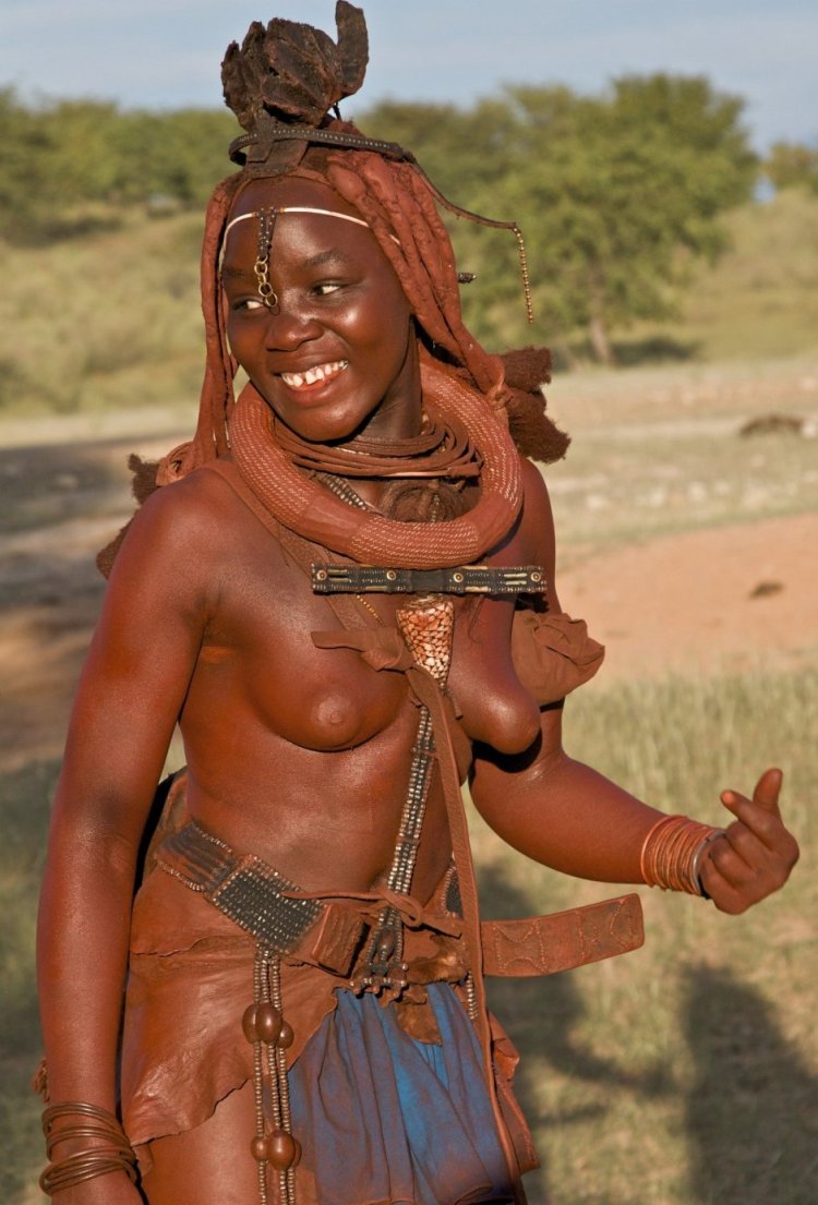 African tribe Khimba Naked