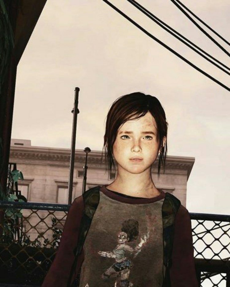 Ellie Williams The Last of US 3D