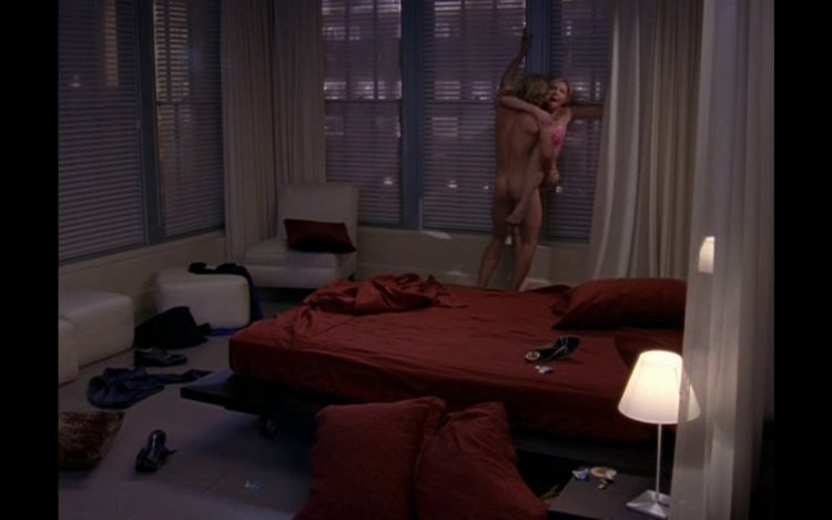 Kim Cattrolle Naked in the Cinema