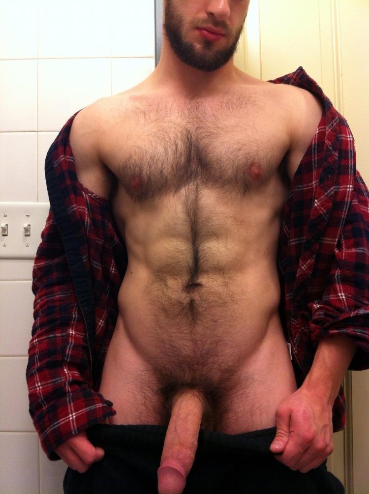 Huge hairy penis