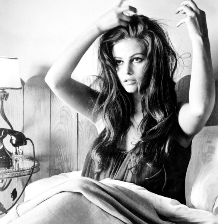 Oliver Reed and Claudia Cardinal