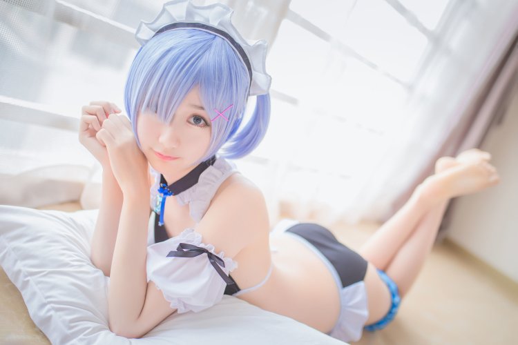 Cosplay in a bikini